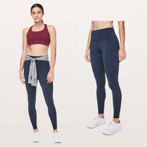 SOLD! - Lululemon Fast and Free 28" - True Navy